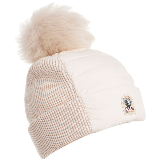 Parajumpers White Puffer Hat