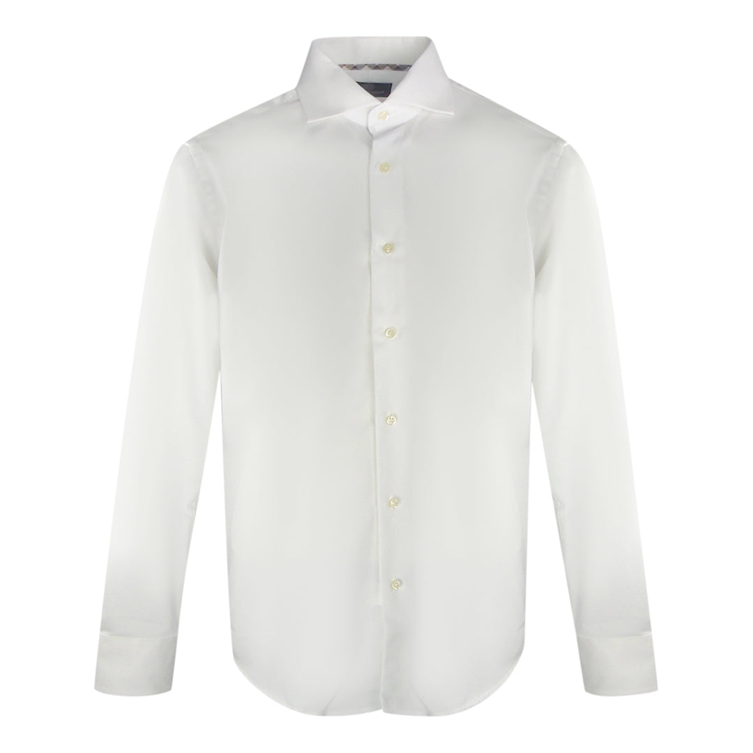 Aquascutum Long Sleeved White Shirt L