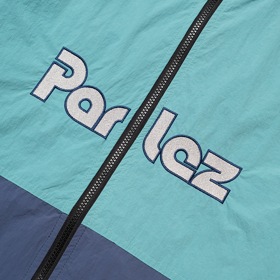 Parlez Rail Leaf Turquoise Track Jacket