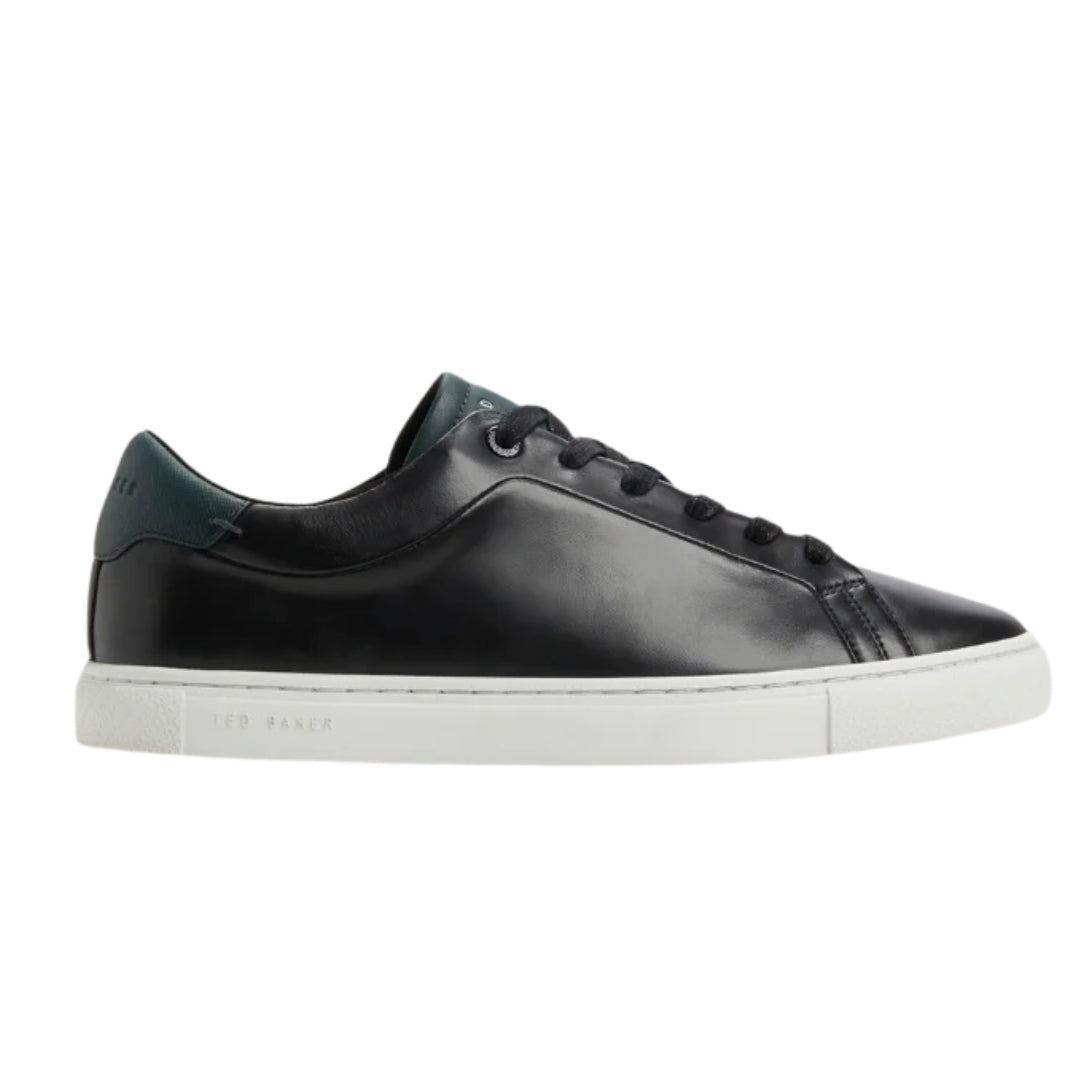 Ted Baker Rbertoo Black Leather Trainers