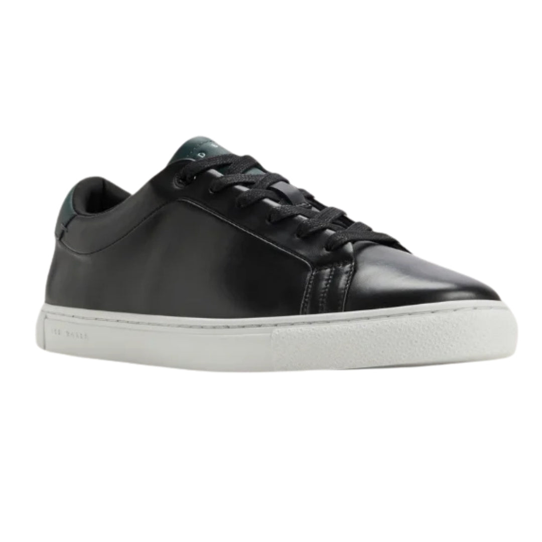 Ted Baker Rbertoo Black Leather Trainers