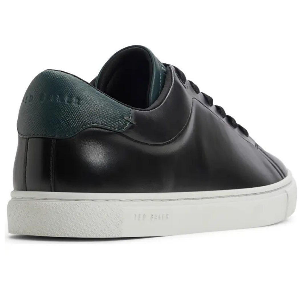Ted Baker Rbertoo Black Leather Trainers