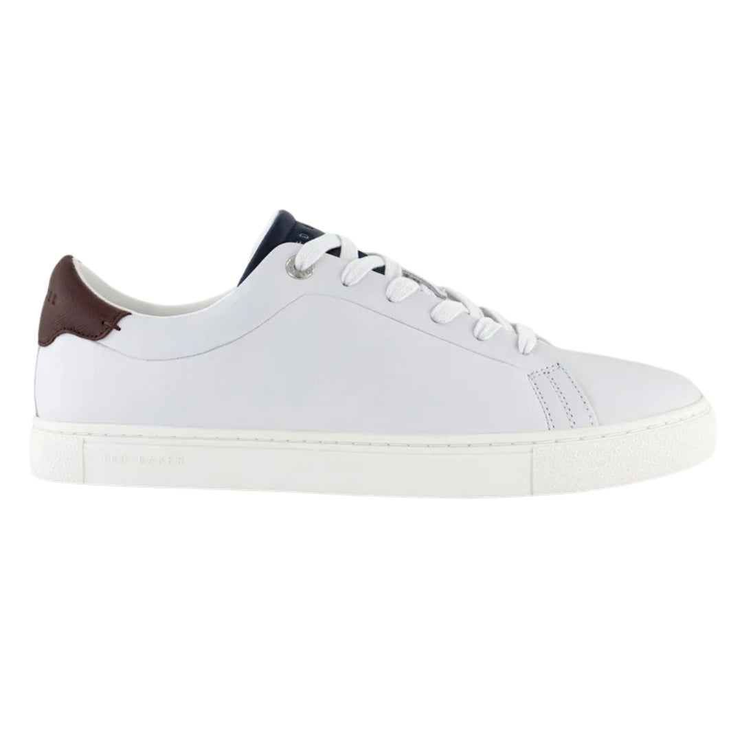 Ted Baker Rbertoo White Leather Trainers