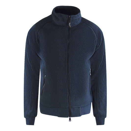 Aquascutum Active One Sherpa Navy Blue Jacket