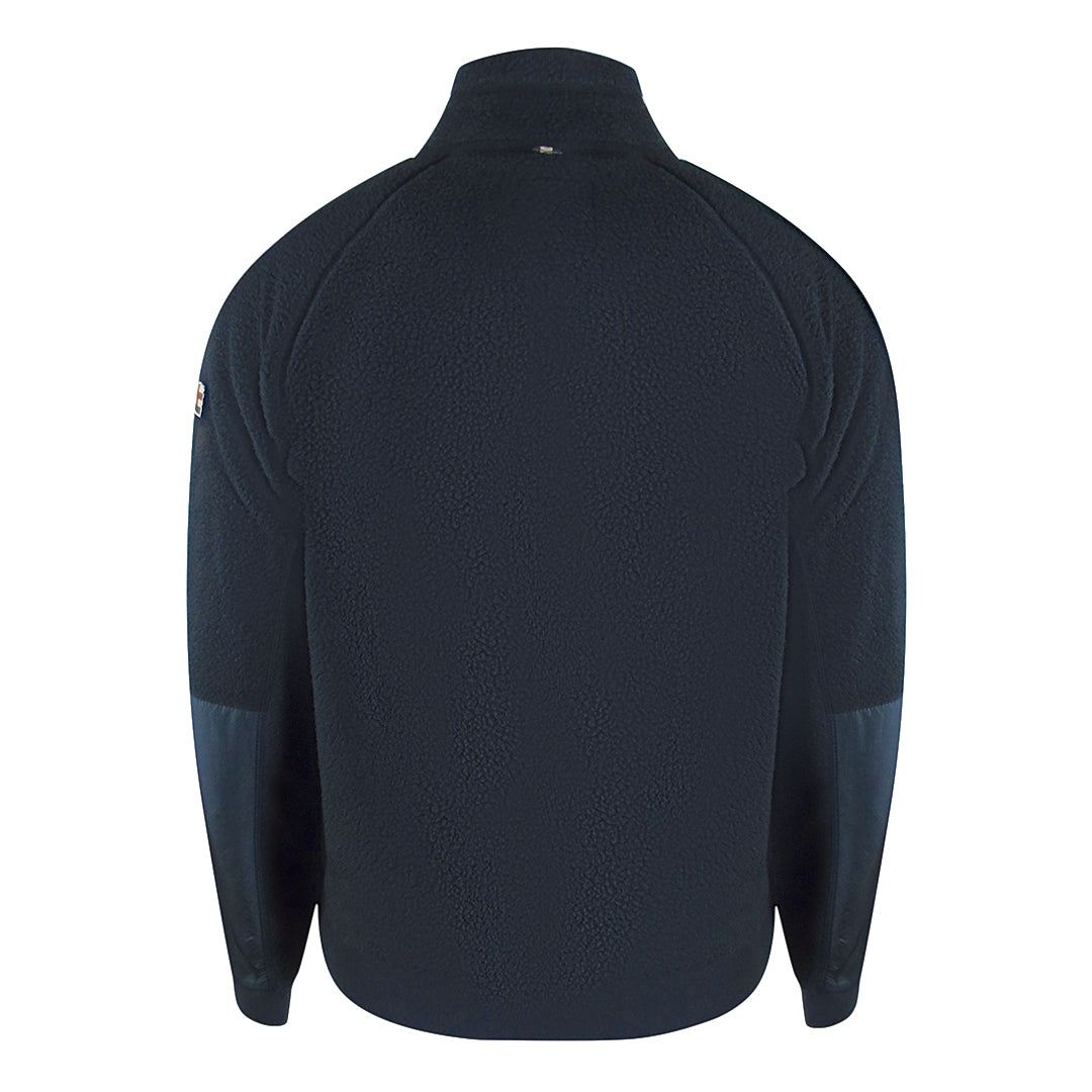 Aquascutum Active One Sherpa Navy Blue Jacket