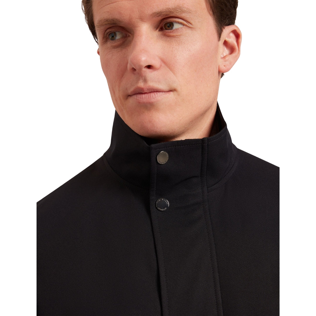 Ted Baker Ruabon Nylon Funnel Neck Navy Jacket