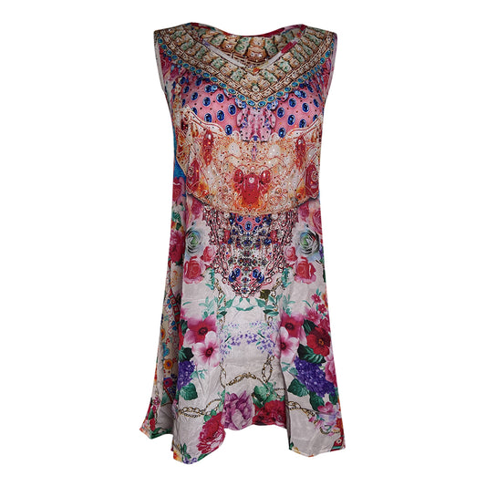 Inoa Fashion Roseto Gardenia Flowing Top Womens