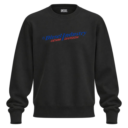 Diesel S-Ginn New Industries Black Men's Sweatshirt L