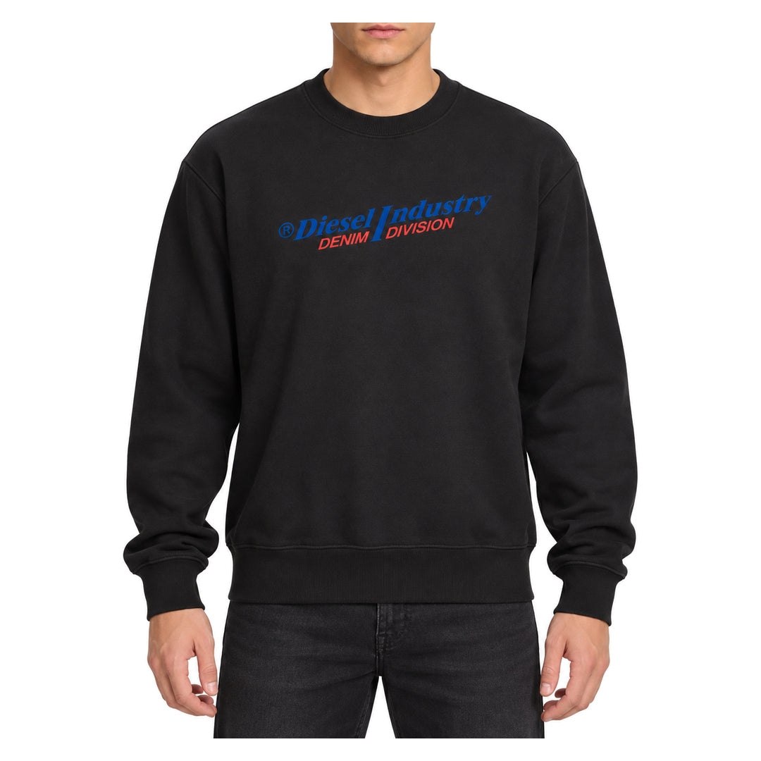 Diesel S-Ginn New Industries Black Men's Sweatshirt L