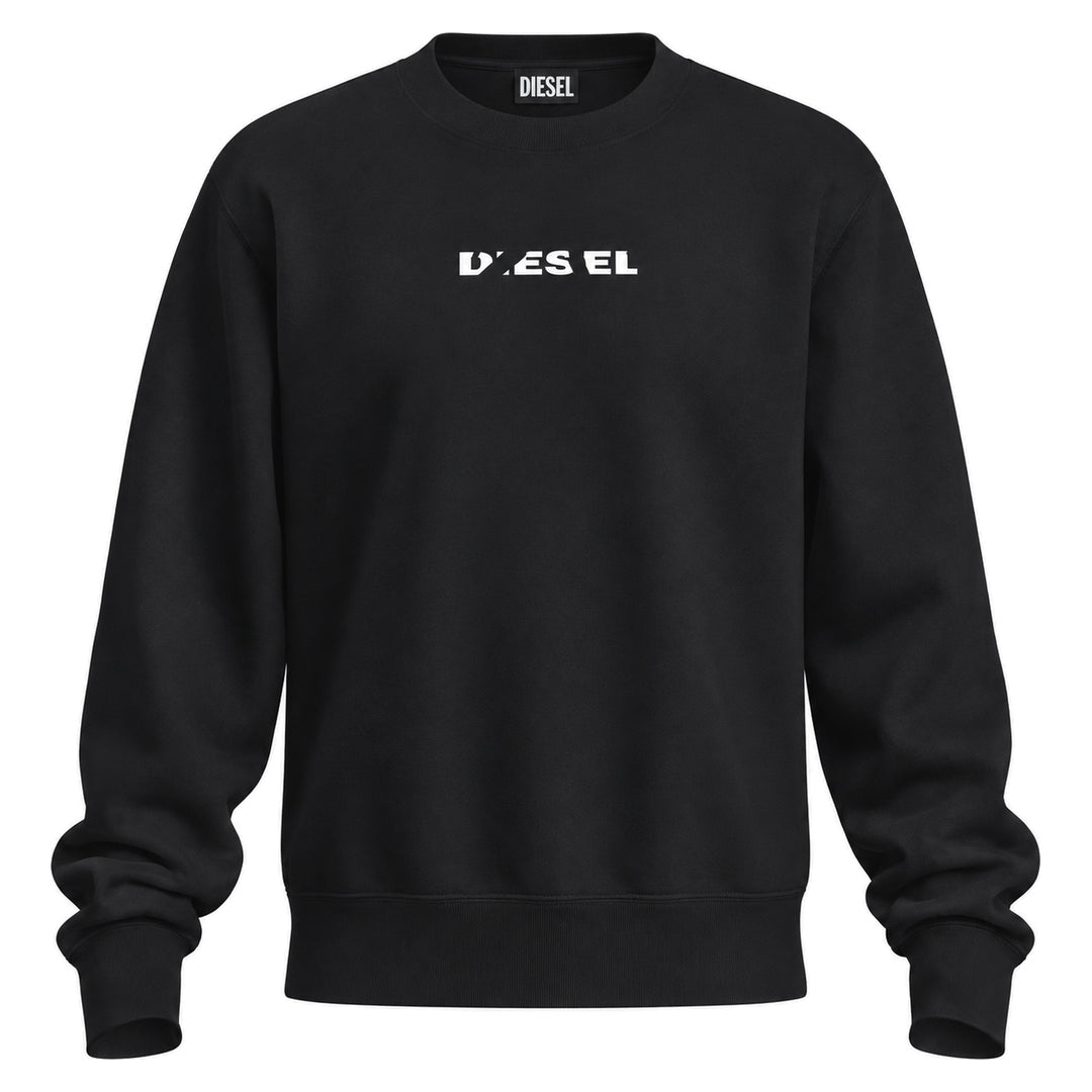 Diesel S-Gir 250238 Off Black Men's Sweatshirt L