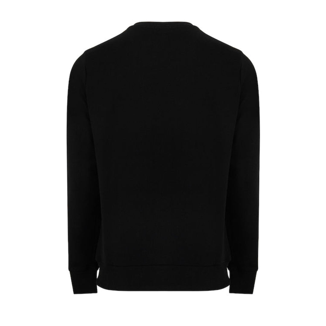 Diesel S-Gir-Crewneck Tone On Tone Black Men's Sweatshirt L