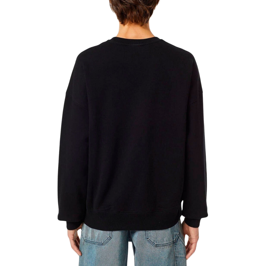 Diesel Small Logo Black Sweatshirt