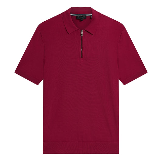 Ted Baker MMK DALDIN SS Rayon Zip Polo 4