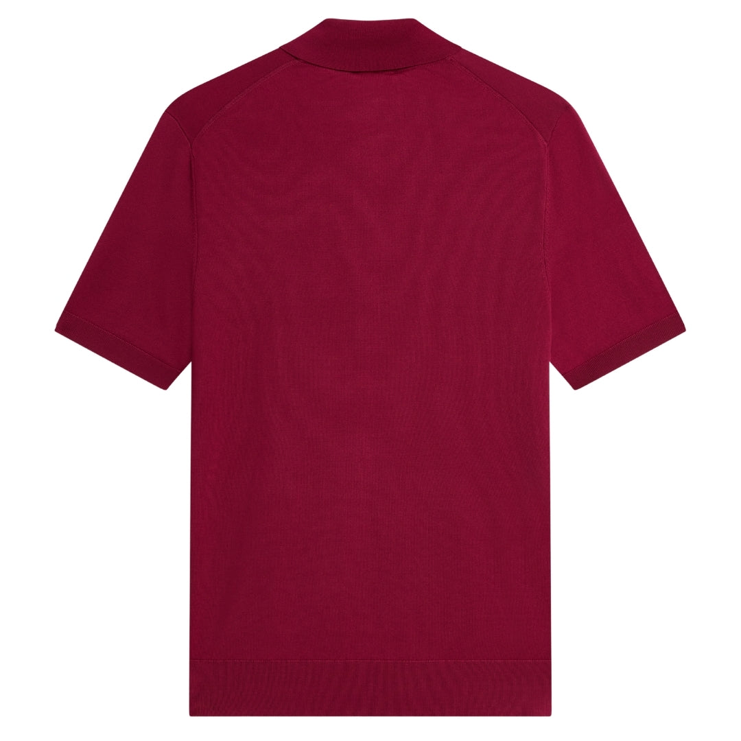 Ted Baker MMK DALDIN SS Rayon Zip Polo 4