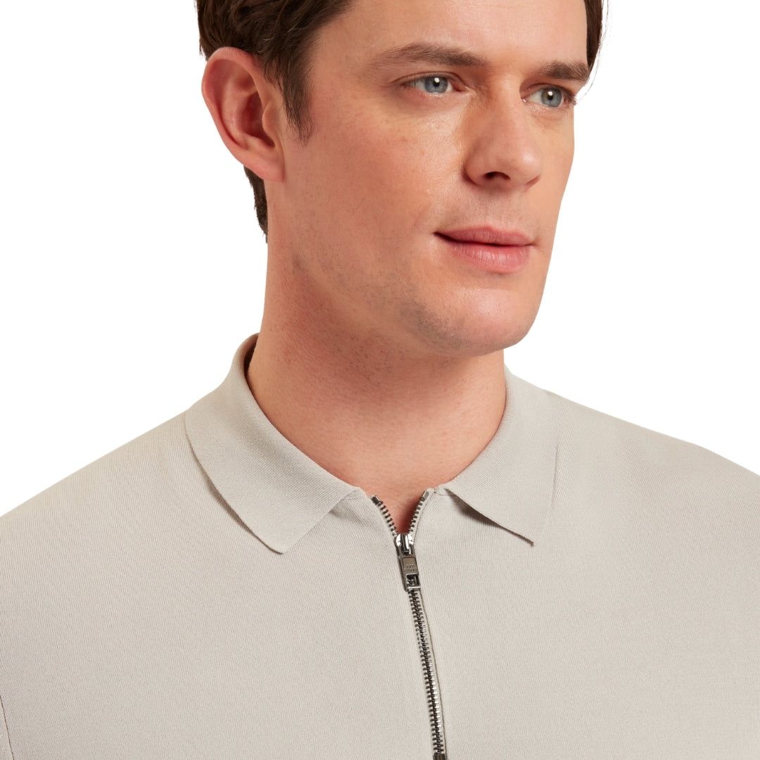 Ted Baker MMK DALDIN SS Rayon Zip Polo 2