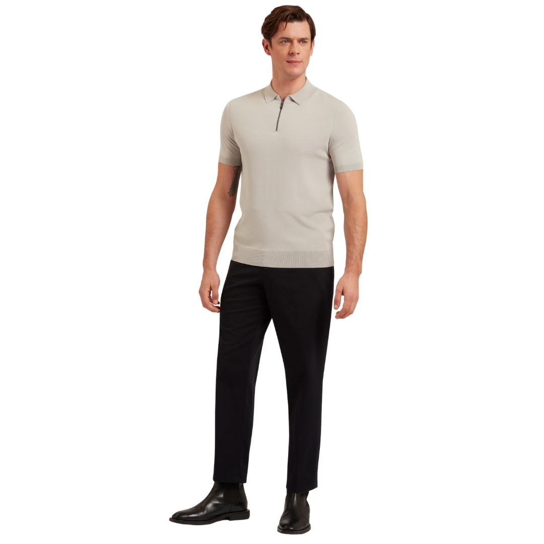 Ted Baker MMK DALDIN SS Rayon Zip Polo 2