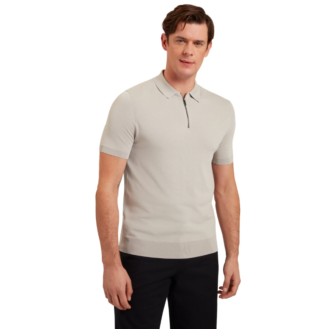 Ted Baker MMK DALDIN SS Rayon Zip Polo 2