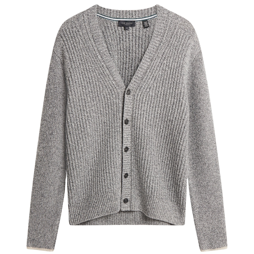 Ted Baker MMK ALMAN Ribbed Button Cardigan 6