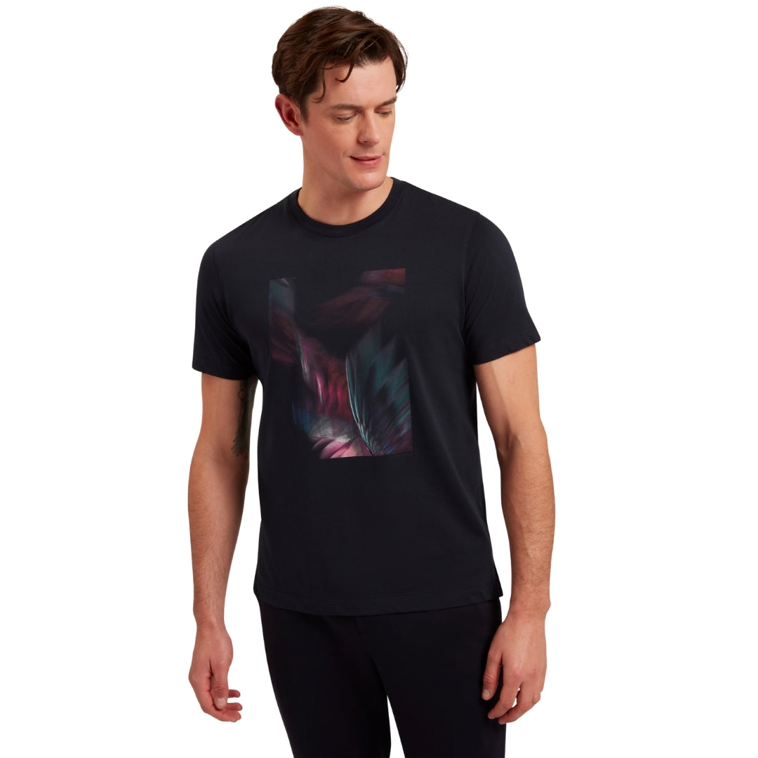 Ted Baker MMB FETHER SS Box Printed T Shirt 7