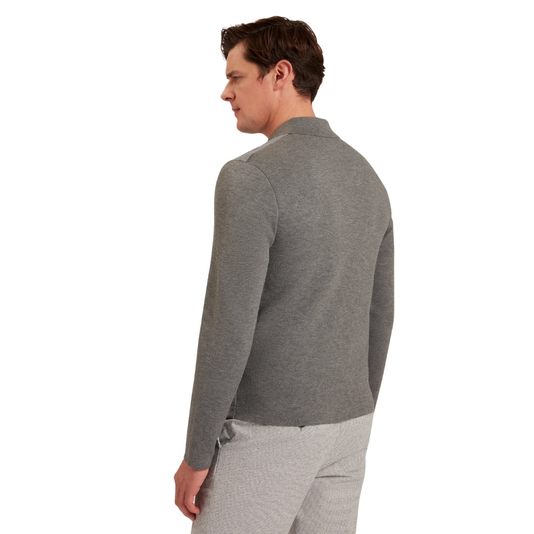 Ted Baker MMK DEJO Herringbone Front Zip Through 1