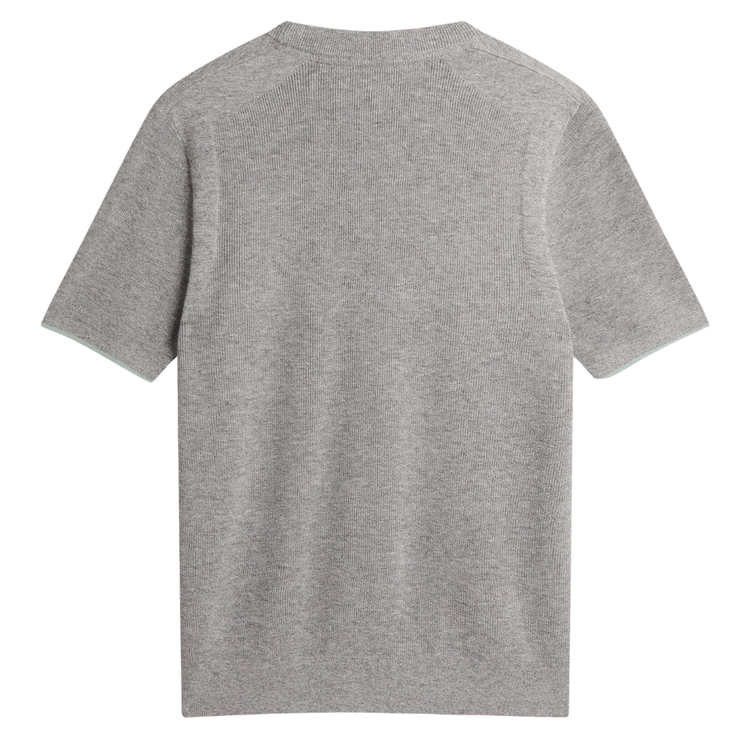 Ted Baker MMK VOISIN SS Mixed Ribbed T Shirt 2