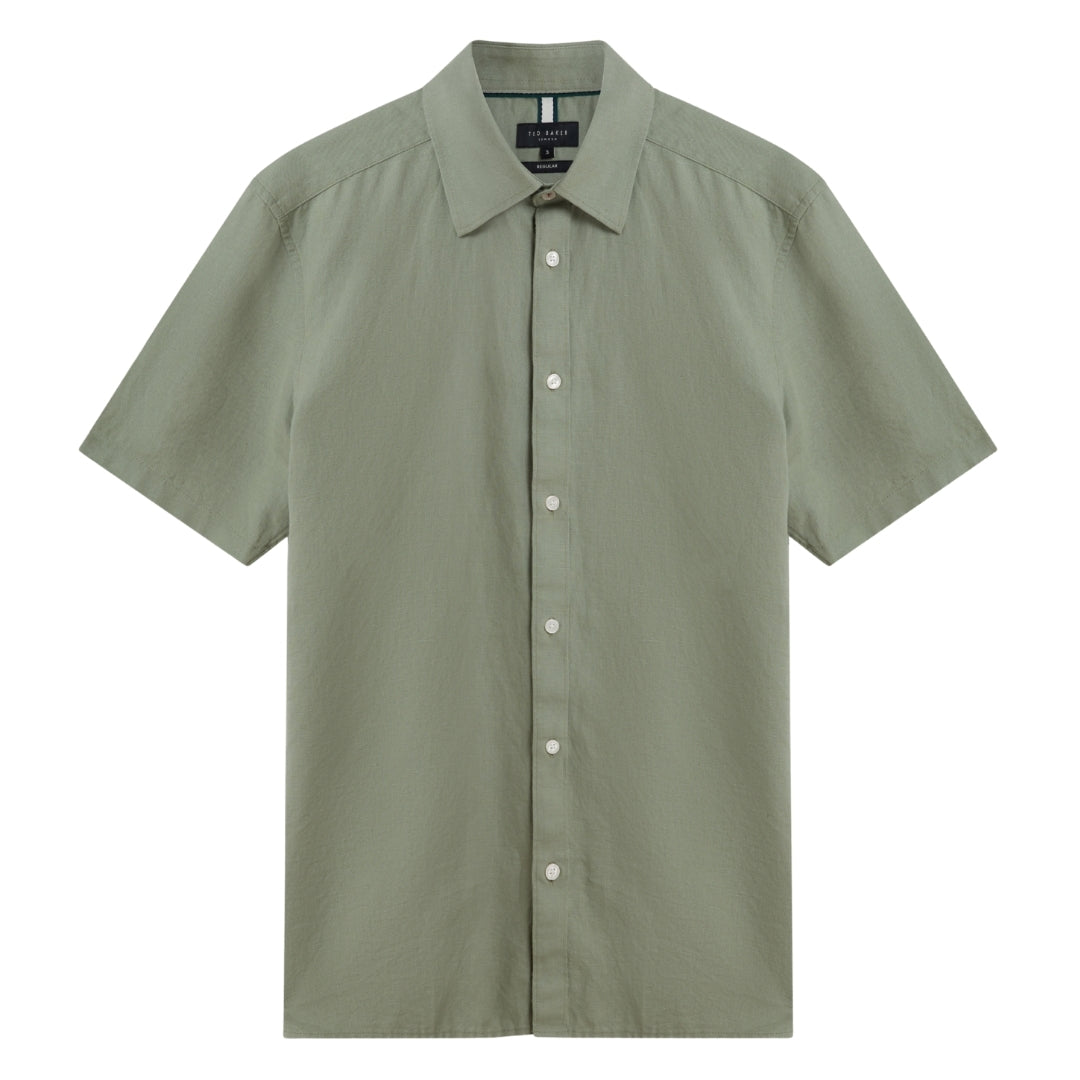 Ted Baker MMA ZEFRE SS Regular Linen Shirt 6