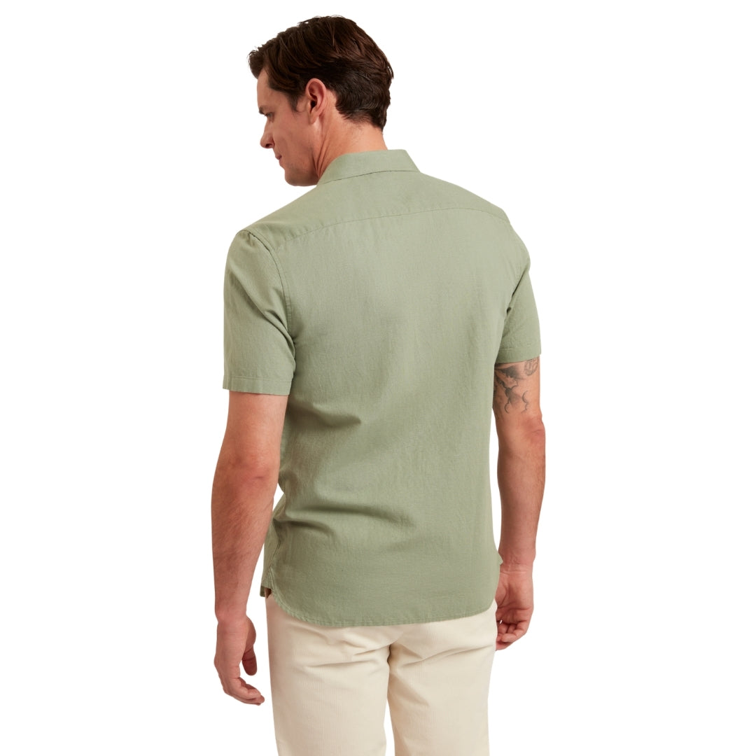Ted Baker MMA ZEFRE SS Regular Linen Shirt 6