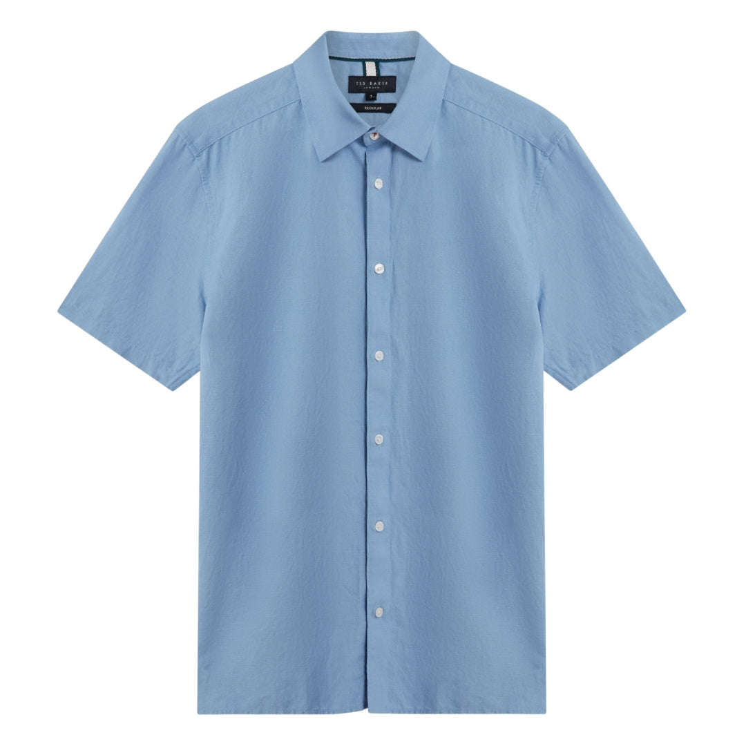 Ted Baker MMA ZEFRE SS Regular Linen Shirt 2