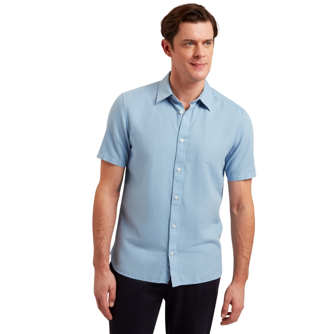 Ted Baker MMA ZEFRE SS Regular Linen Shirt 2