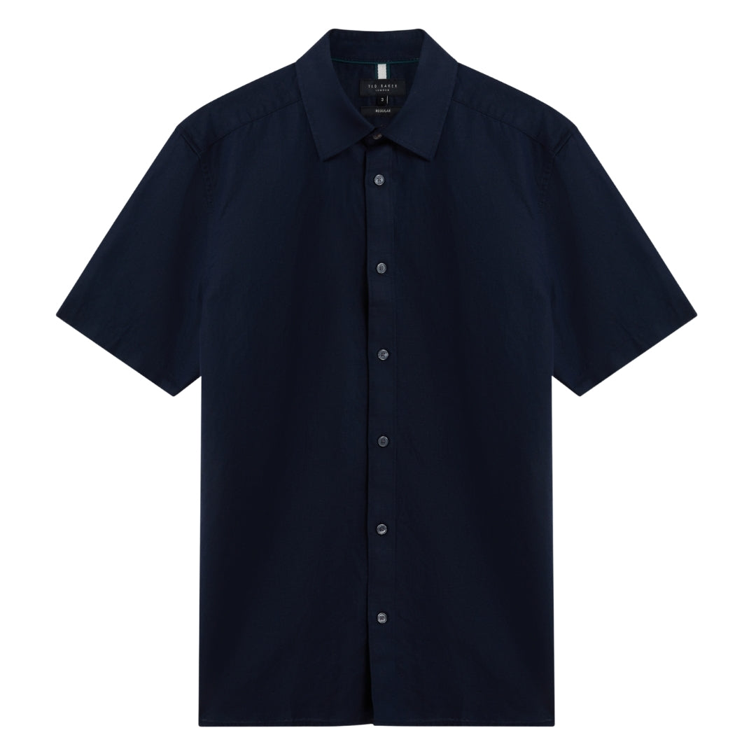 Ted Baker MMA ZEFRE SS Regular Linen Shirt 7