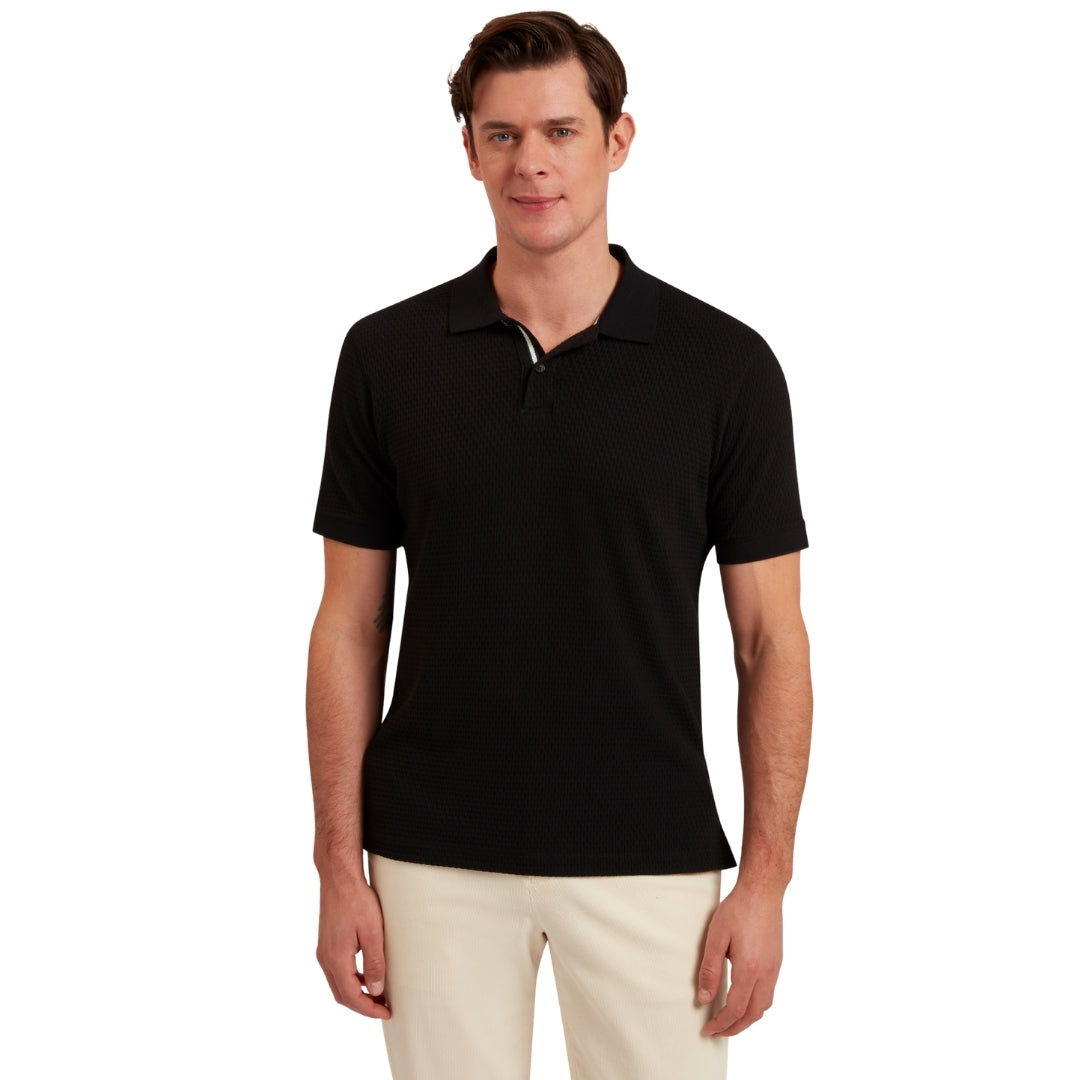 Ted Baker MMB REDMAN SS Regular Textured Polo 3