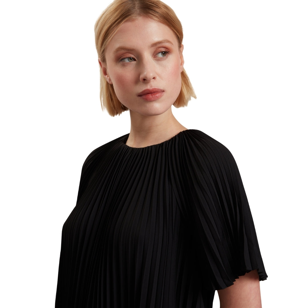 Ted Baker WMD CONVALA Short Sleeve Pleated Mini Dr