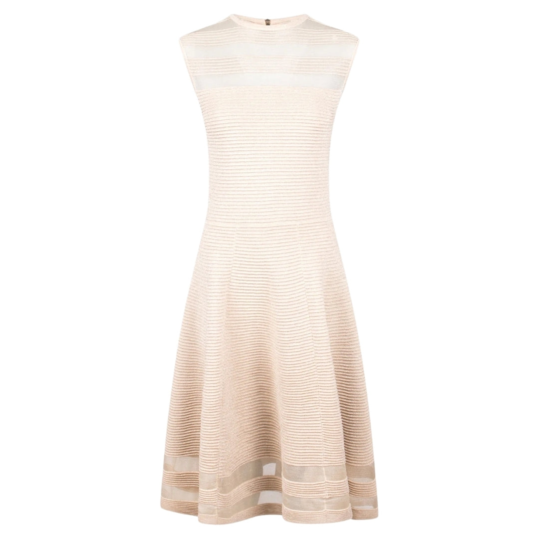Ted Baker Knitted Skater Dress With Invisible Pane