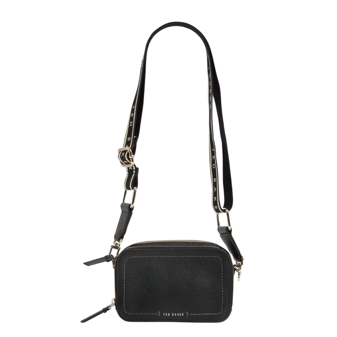 Ted Baker Webbing Leather Small Crossbody Camera B One Size