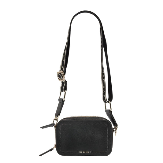 Ted Baker Webbing Leather Small Crossbody Camera B One Size