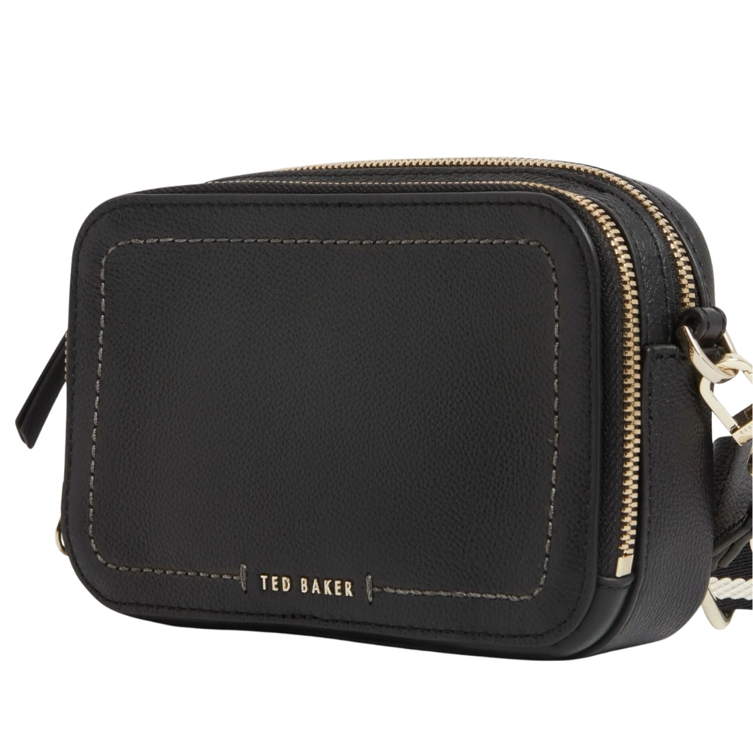Ted Baker Webbing Leather Small Crossbody Camera B One Size