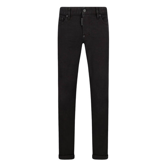 DSQUARED2 S71LB0666 S39781 SLIM JEAN 900 BLACK JEANS Mens 48