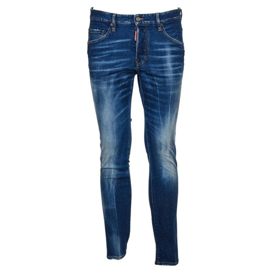 DSQUARED2 S71LB0946 S30663 SKATER JEAN 470 NAVY BLUE JEANS Mens 46