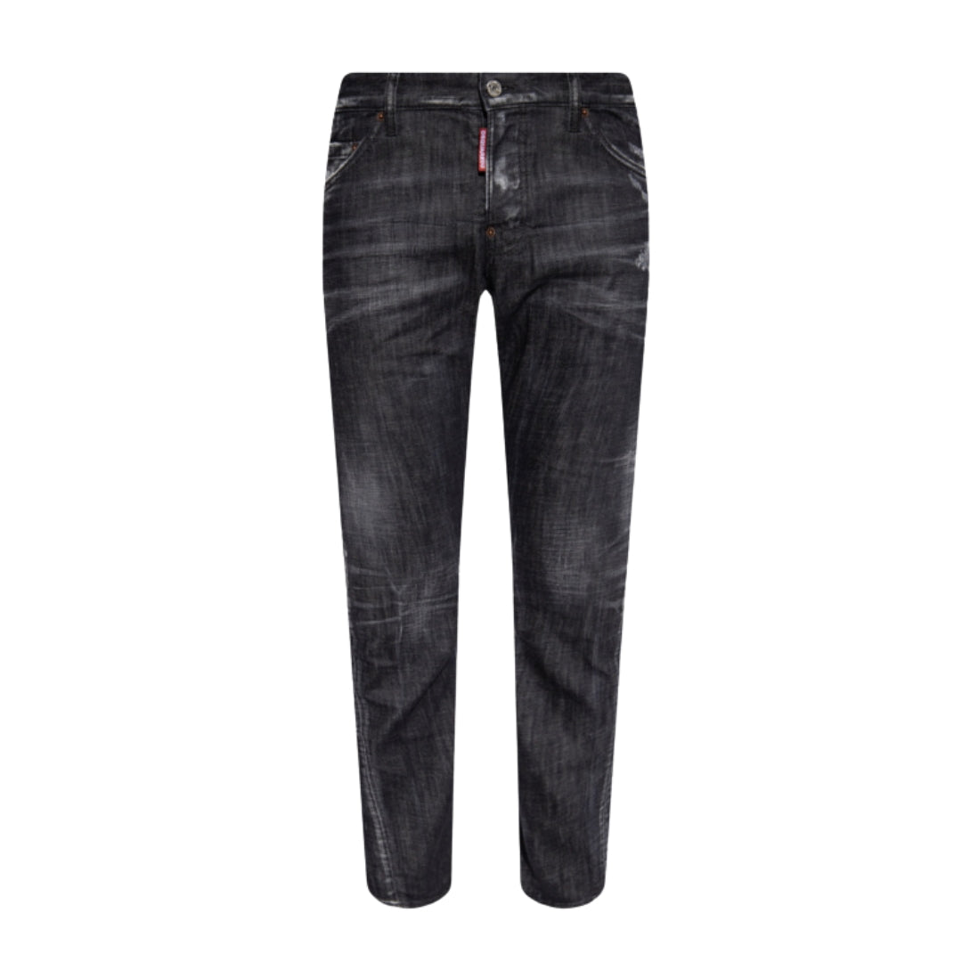 Dsquared2 Sexy Twist Jean Black Denim Pants W32