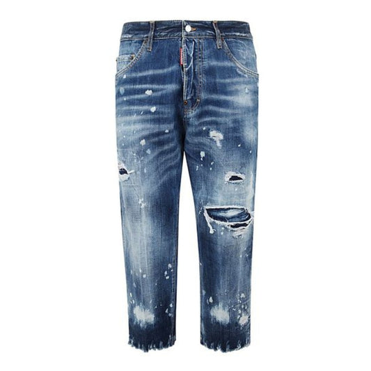 Dsquared2 Boston Jean Style Dark Blue Denim Pants W34