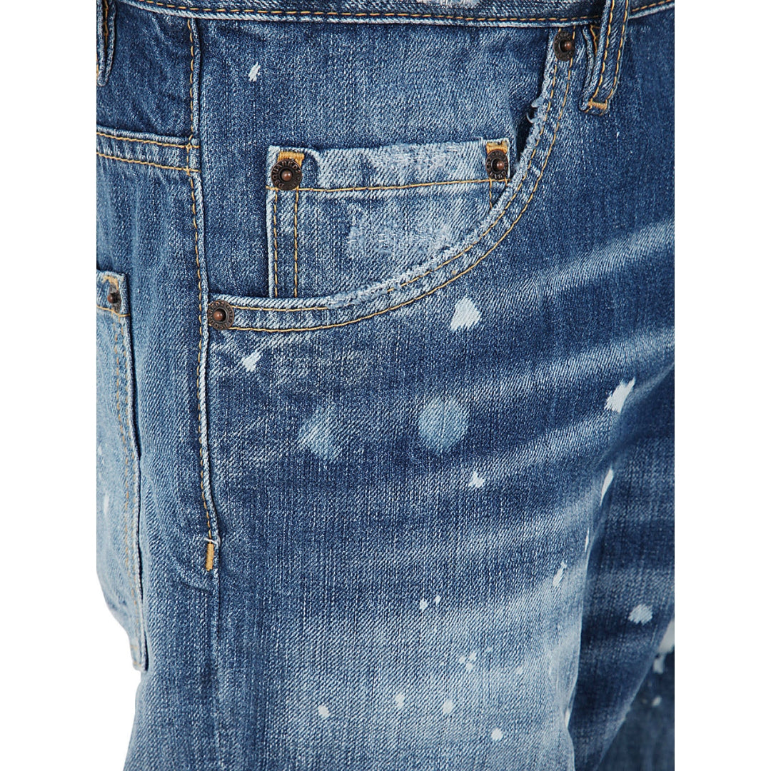Dsquared2 Boston Jean Style Dark Blue Denim Pants W34