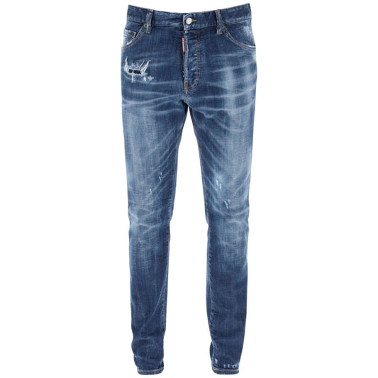 DSQUARED2 Cool Guy Jean Destroyed Look Blue Jeans W34