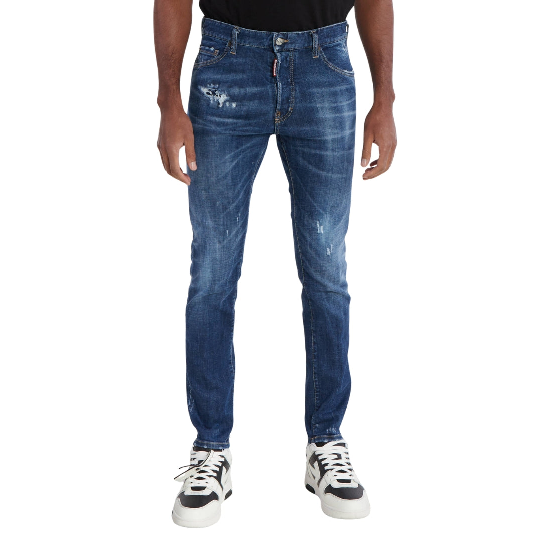 DSQUARED2 Cool Guy Jean Destroyed Look Blue Jeans W34