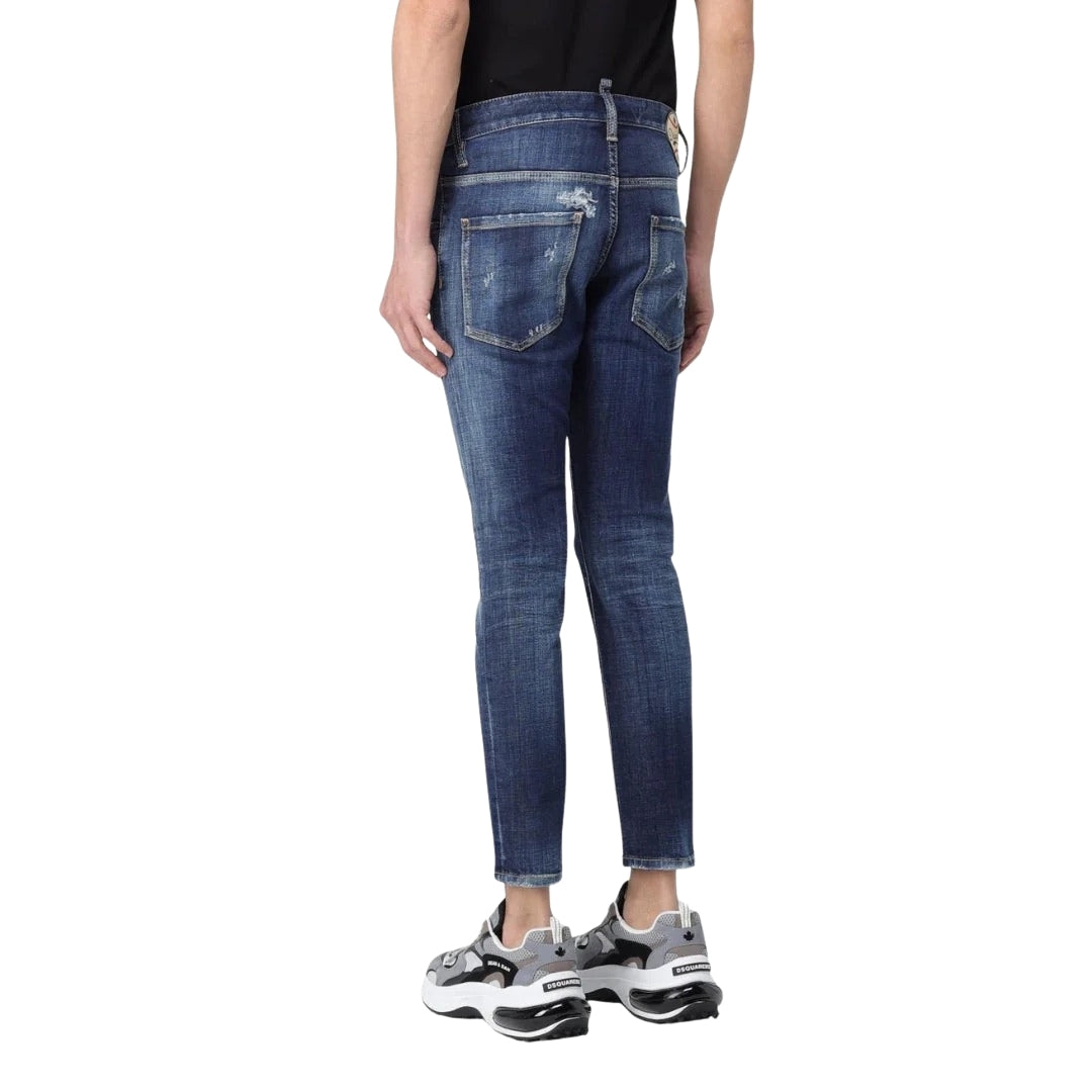 Dsquared2 Dark Blue Denim Pants S