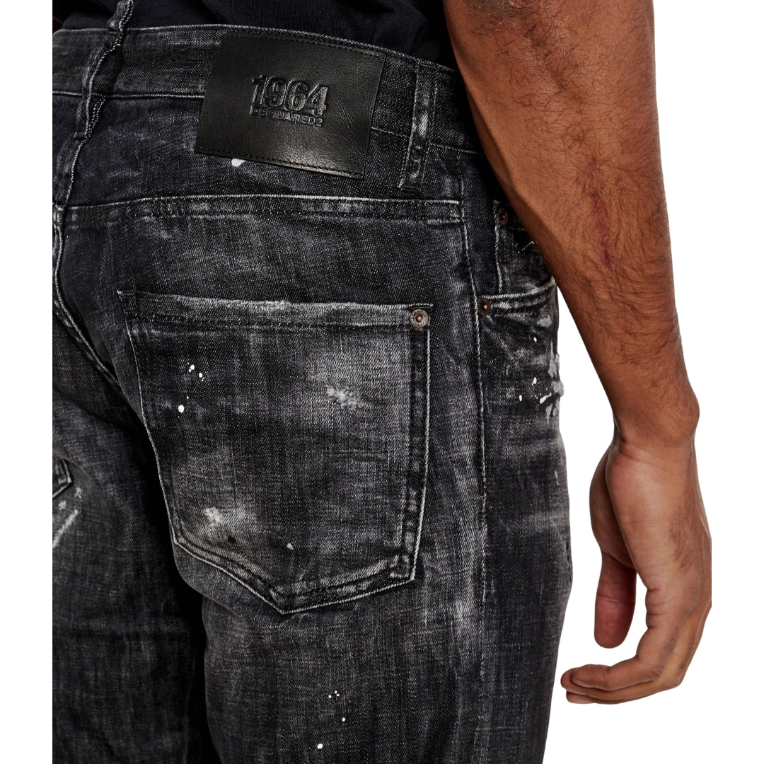 Dsquared2 Cool Guy Slim Fit Jeans Black W28