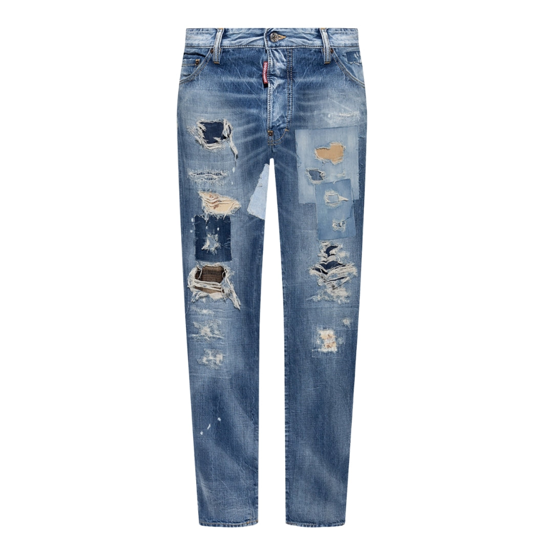 Dsquared2 Denim Cool Guy Patch Jeans Navy Blue W32