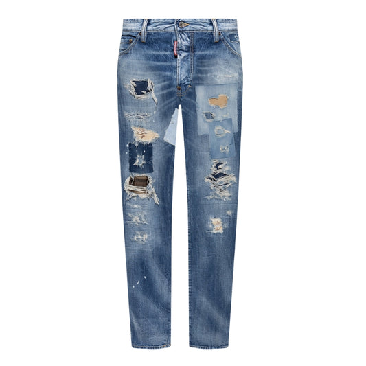 Dsquared2 Denim Cool Guy Patch Jeans Navy Blue W32