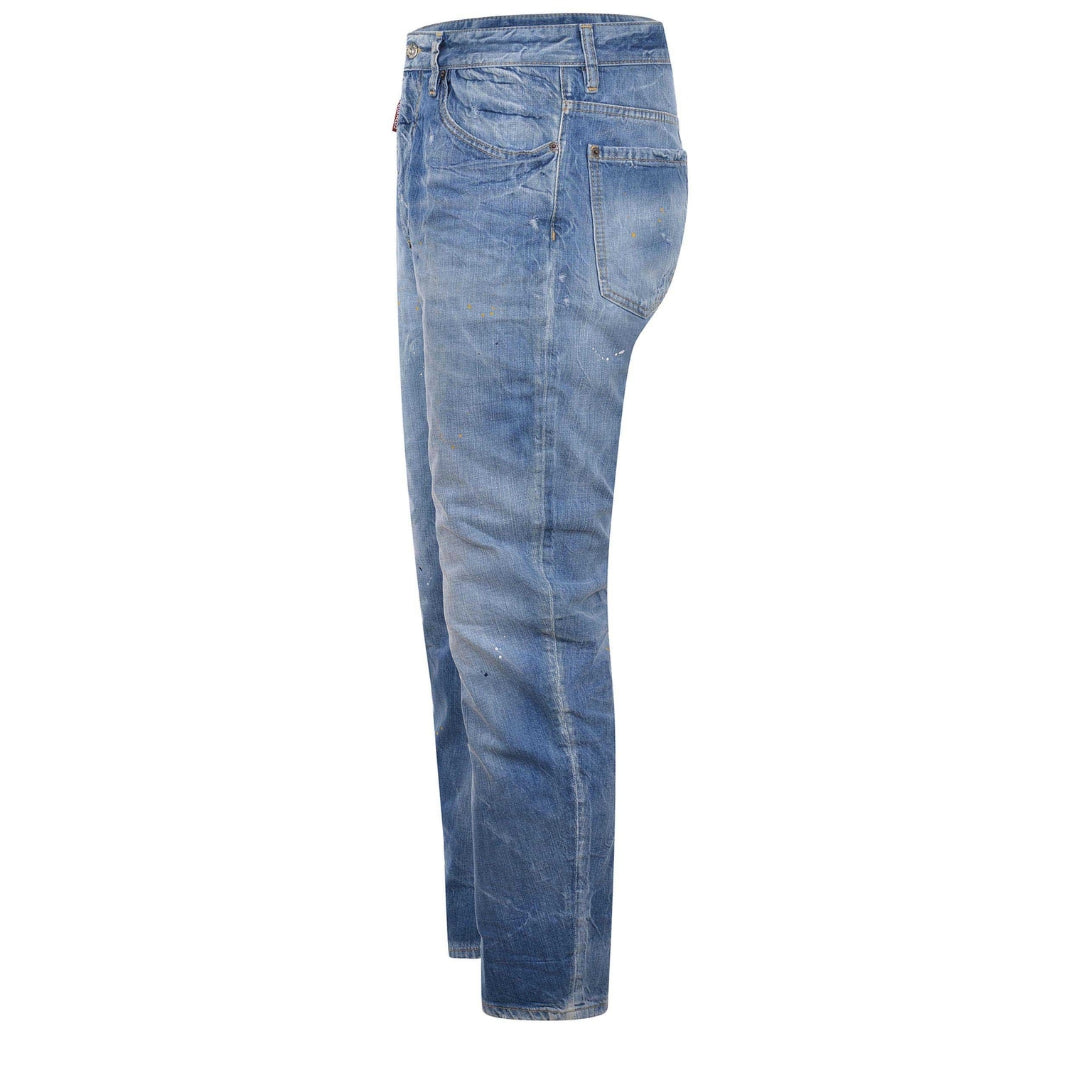 Dsquared2 Clean Baby Blue Wash London Bro Jeans W30