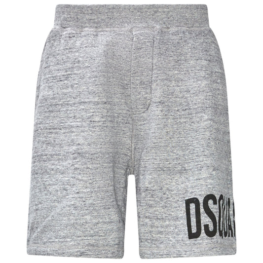Dsquared2 Relax Fit Light Grey Shorts L