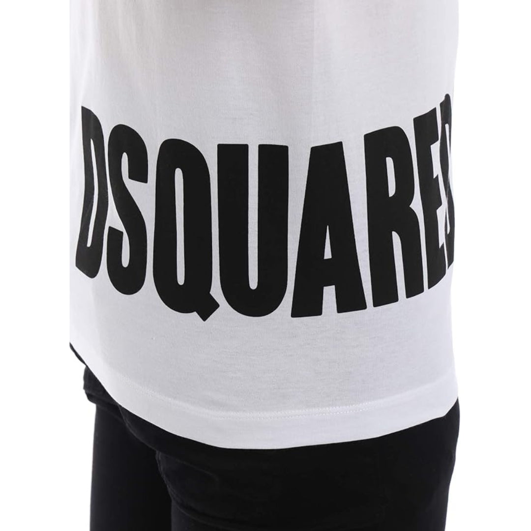 Dsquared2 Waist Logo White T-Shirt S